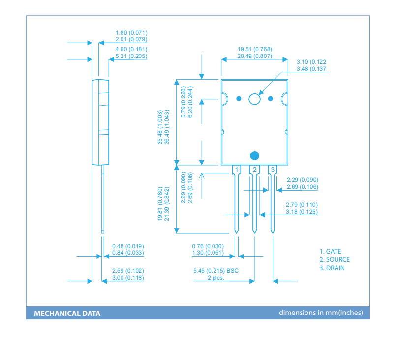 EXICON ECW20N20 Transistor MOSFET